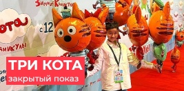 Закрытый показ от СТС "Три кота"